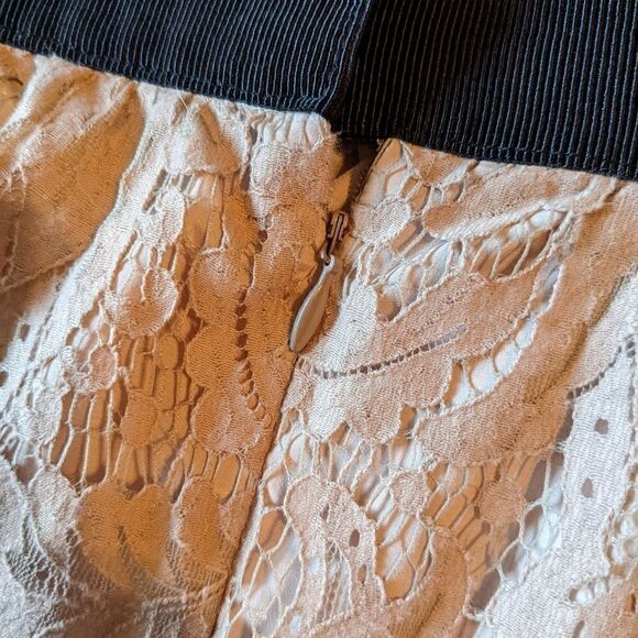 Ann Taylor Loft Lace Skirt Size 4 - Picture 3 of 3